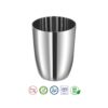 Buy Stainless Steel Glass Set of 6-300ml Each | Mirror Polish, Food Grade | Scratch Resistant, Serving Glass | for Water Juice - 2 Year Warranty (Silver) Online at Low Prices in India - Image 7