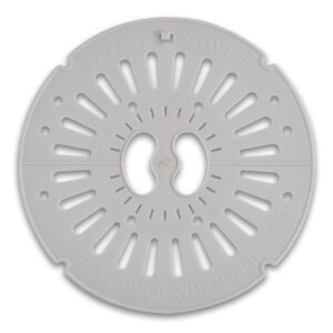Saftey Cover/Dryer Spin Cap Suitable for LG 6.2kg/6.5kg/6.8kg/7kg/7.5kg. Semi Automatic Washing Machine Spinner Safety Cover/LID Grey (Diameter 24.5cm) (Pack of 1)
