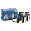 Buy Stainless Steel Glass Set of 6-300ml Each | Mirror Polish, Food Grade | Scratch Resistant, Serving Glass | for Water Juice - 2 Year Warranty (Silver) Online at Low Prices in India - Image 8