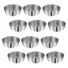 Buy Stainless Steel Kraft Serving Bowl Set of 12 Pcs - 10cm (Medium) | Ice Cream, Desert, Fruits, Rice Katori/Vati Set | Food Grade, Mirror Finish | 2 Years Warranty - Silver Online at Low Prices in India - Image 8