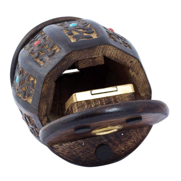 Wooden Money Bank - Big Size Master Size Large Piggy Bank Wooden For Kids And Adults (Brown), Traditional