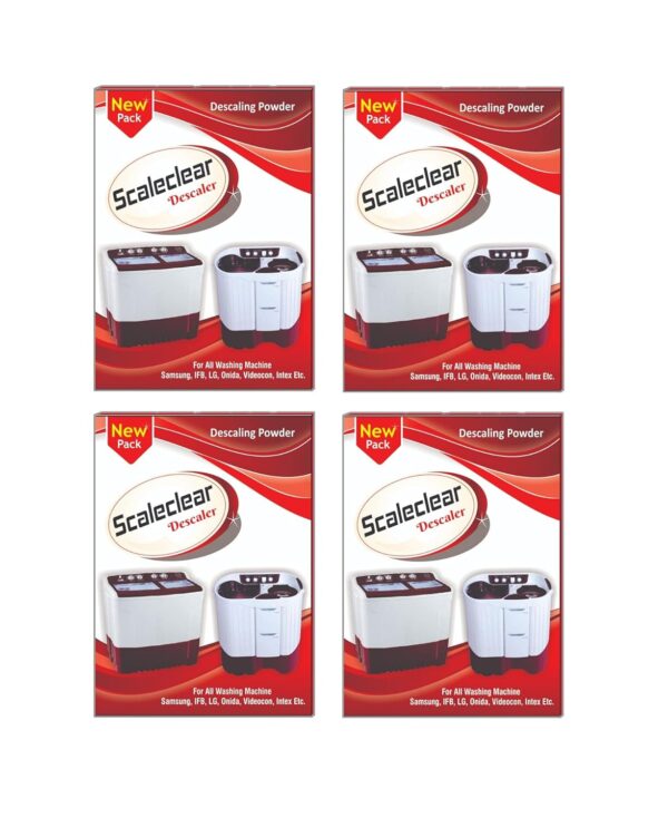 Erum Washing Machine Descaling Powder 100gm Pack of 4