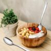 Buy 6 Pieces Stainless Steel Table Spoon Set for Home & Kitchen, 18.5 cm Long, Tea, Coffee, Sugar, Condiments & Spices, Dining Tableware Set, Silver - Image 2
