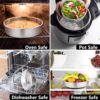 Cake Mold Tin Pan Aluminium (Diameter 6", 7", 8" inch, Silver, Set of 3 Pieces) Cake Mould for Baking Tray Round Cake Making Set for Microwave Oven Heavy Quality Guaranteed - Image 4