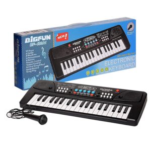Buy Big Fun Piano Keyboard Toy with Microphone & Sound Recording Function Analog Portable Keyboard (37 Keys)