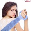 Silicone Body Back Scrubber Double Side Bathing Body Brush for Skin Deep Cleaning Massage, Dead Skin Removal Exfoliating Belt for Shower, Easy to Clean (BODY BACK BELT SCRUBBER) - Image 6