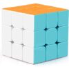 Cubes 3X3 High Speed Sticker Less Magic Puzzle Cube Game Toy Pack of 1,Multicolor,for Kid - Image 3