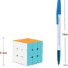 Cubes 3X3 High Speed Sticker Less Magic Puzzle Cube Game Toy Pack of 1,Multicolor,for Kid - Image 6